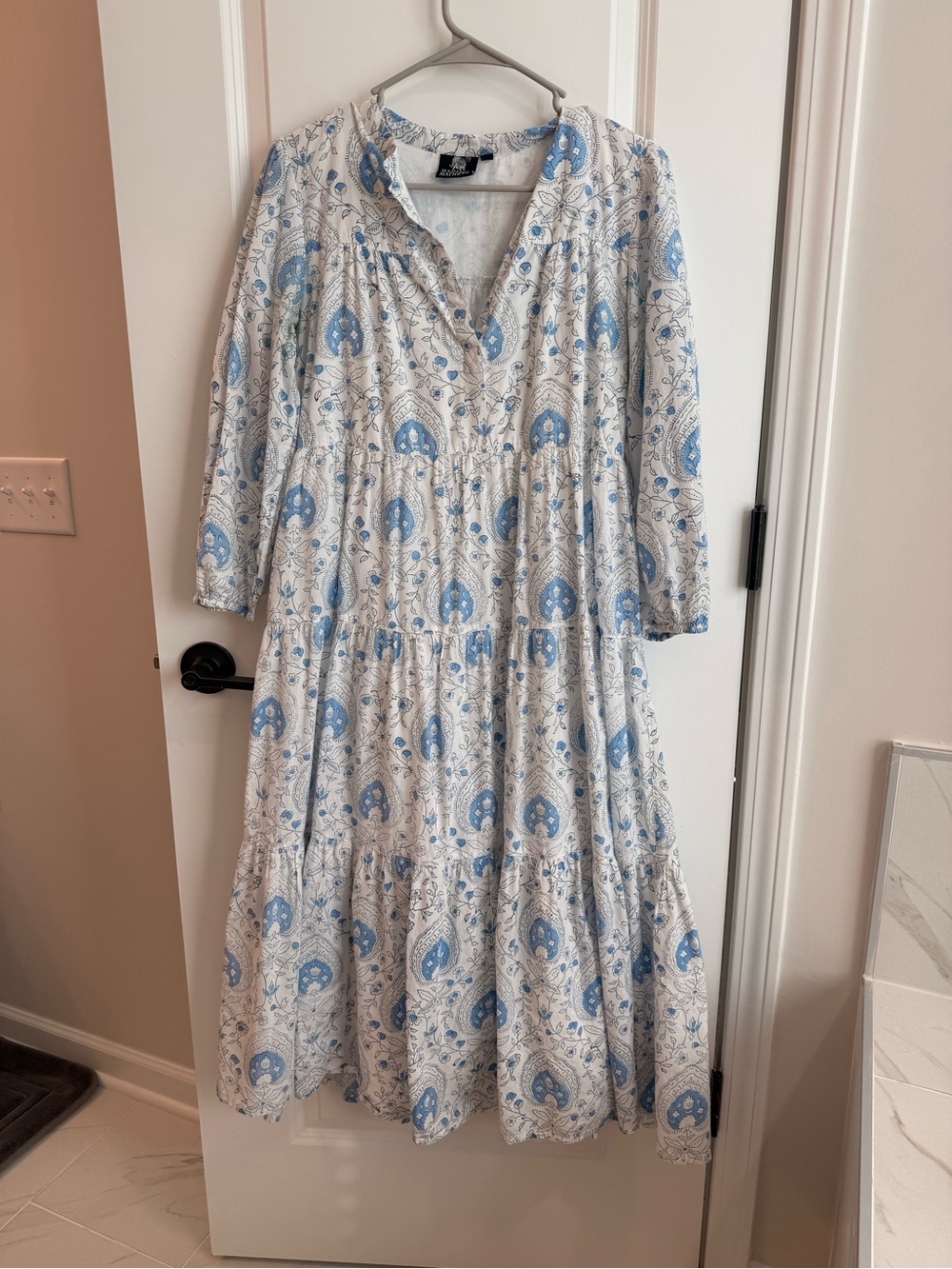 Madison Matthews lined Folly Dress